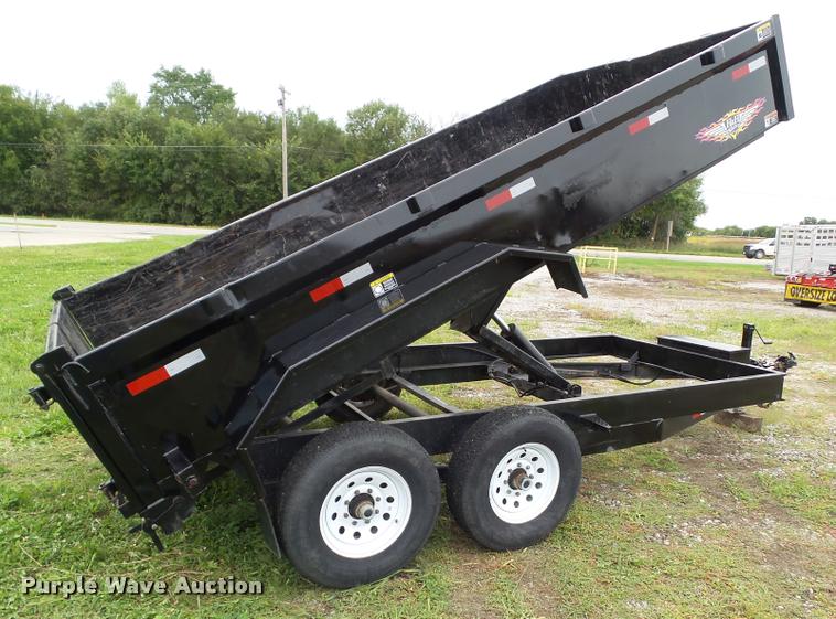 image for item BZ9851 2012 H&H DP142 dump trailer