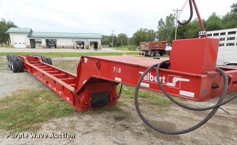 image for item BZ9852 1993 Talbert T3BD-85K-HRG-T1 beam trailer