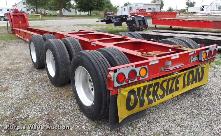 image for item BZ9852 1993 Talbert T3BD-85K-HRG-T1 beam trailer