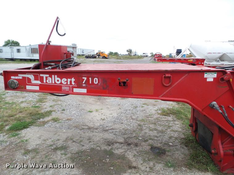 image for item BZ9852 1993 Talbert T3BD-85K-HRG-T1 beam trailer