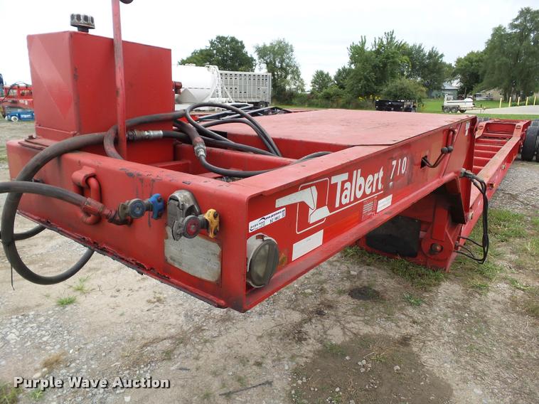 image for item BZ9852 1993 Talbert T3BD-85K-HRG-T1 beam trailer