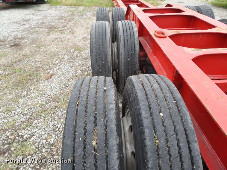 image for item BZ9852 1993 Talbert T3BD-85K-HRG-T1 beam trailer