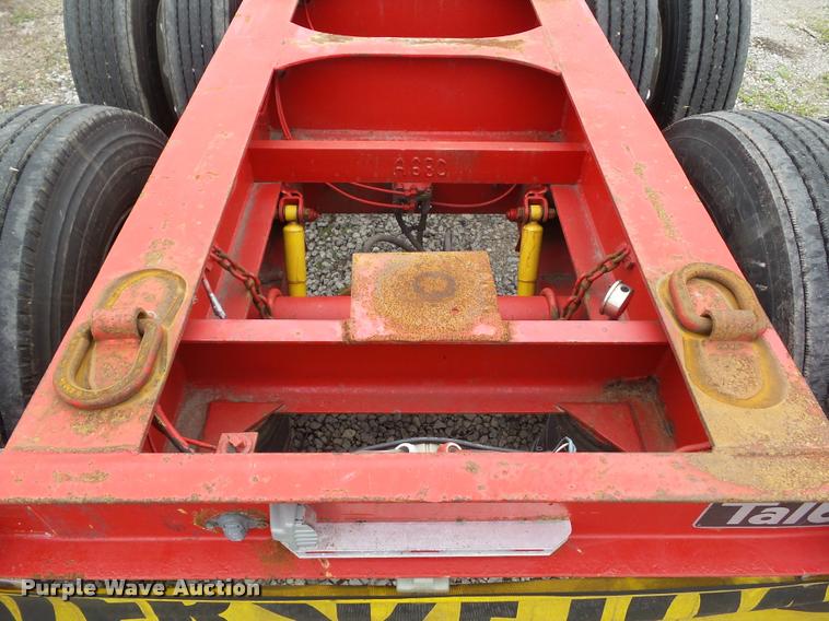 image for item BZ9852 1993 Talbert T3BD-85K-HRG-T1 beam trailer