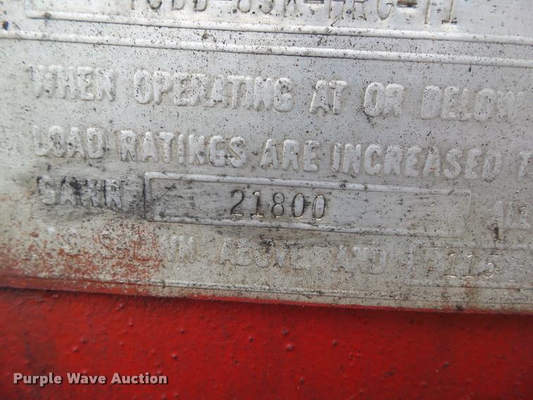 image for item BZ9852 1993 Talbert T3BD-85K-HRG-T1 beam trailer