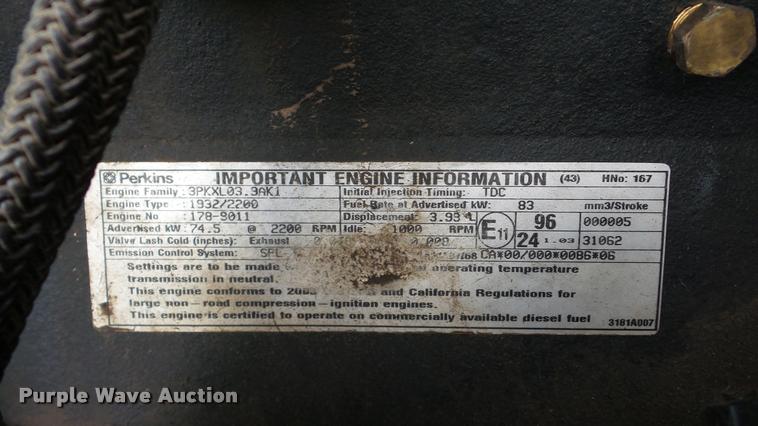 image for item DA2872 2004 Caterpillar TH360B telehandler