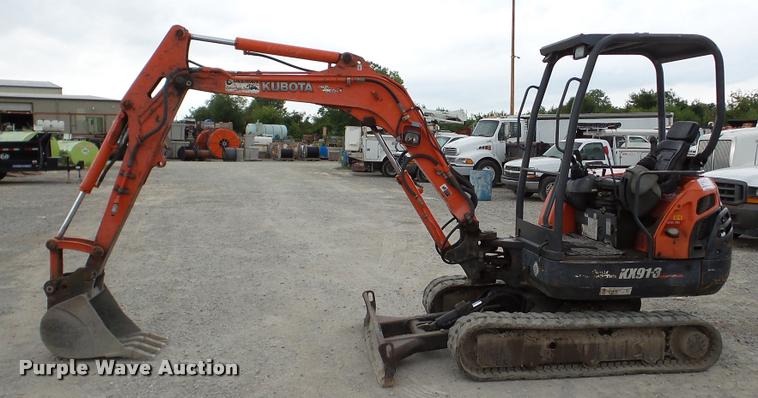 image for item DA2876 Kubota KX91-3 compact excavator