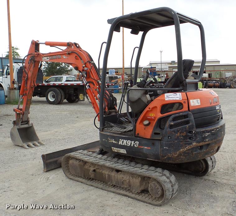 image for item DA2876 Kubota KX91-3 compact excavator