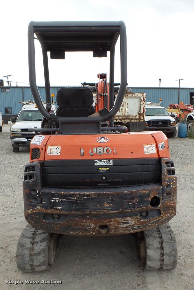 image for item DA2876 Kubota KX91-3 compact excavator