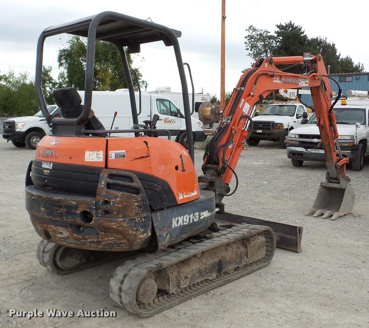 image for item DA2876 Kubota KX91-3 compact excavator