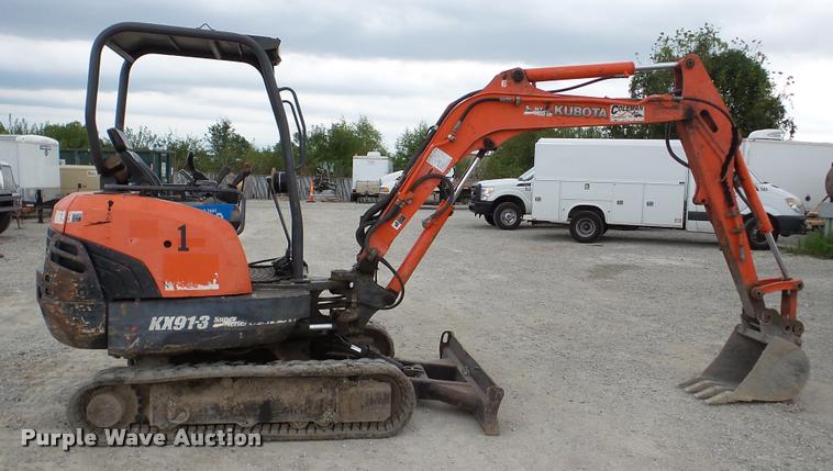 image for item DA2876 Kubota KX91-3 compact excavator