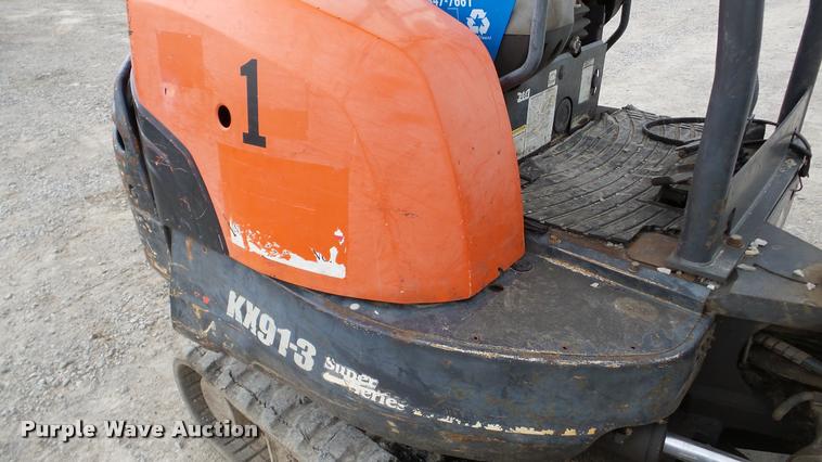 image for item DA2876 Kubota KX91-3 compact excavator