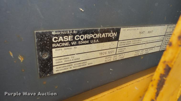 image for item DA2878 1999 Case 75XT skid steer