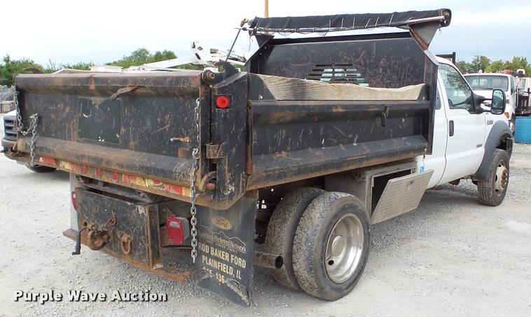 image for item DA2884 2005 Ford F450 Super Duty dump truck