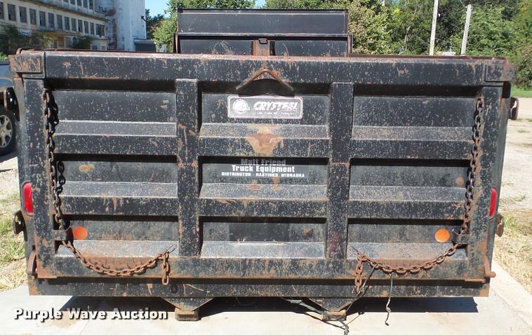 image for item DA2897 Crysteel dump bed