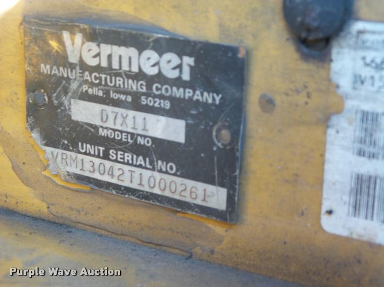 image for item DB3511 Vermeer D7X11 directional drill