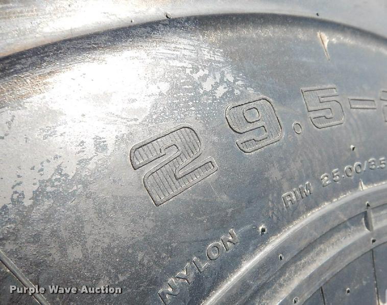 image for item F1067 (4) 29.5x25 loader tires