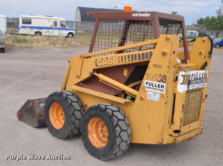 image for item G7480 1985 Case 1845B skid steer