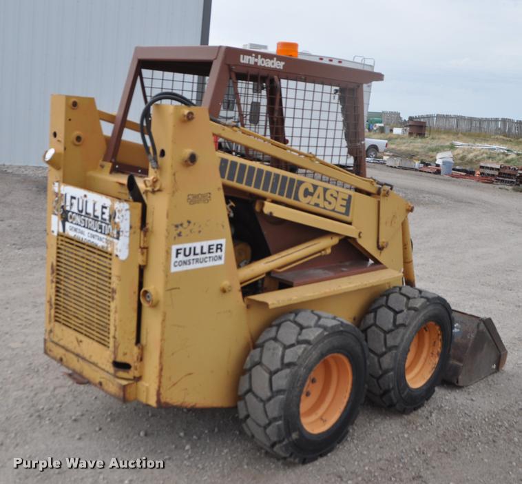 image for item G7480 1985 Case 1845B skid steer