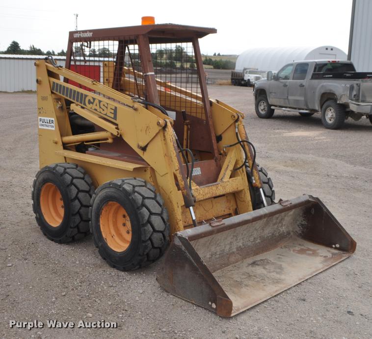 image for item G7480 1985 Case 1845B skid steer