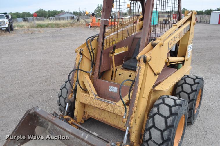 image for item G7480 1985 Case 1845B skid steer