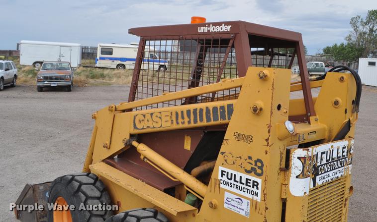 image for item G7480 1985 Case 1845B skid steer