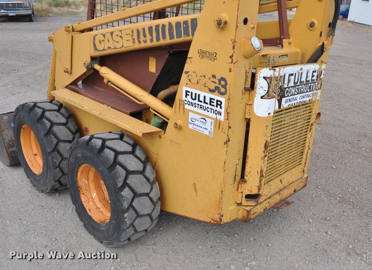 image for item G7480 1985 Case 1845B skid steer
