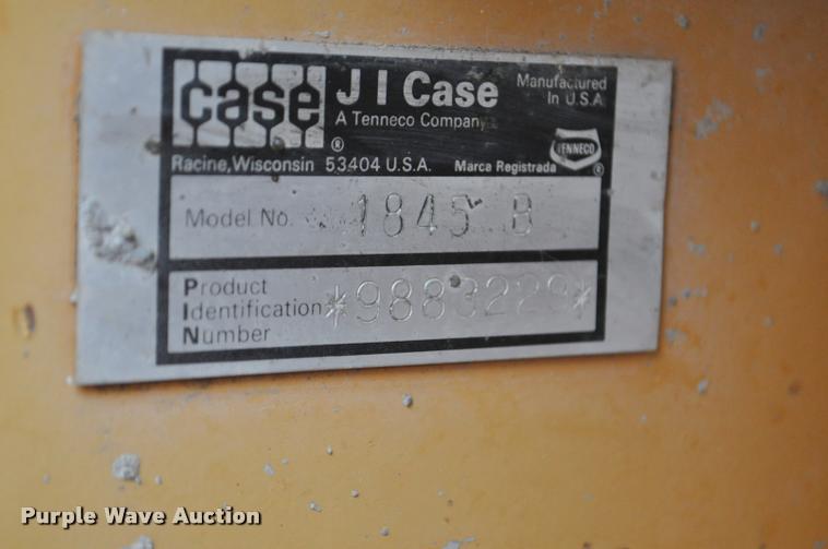 image for item G7480 1985 Case 1845B skid steer