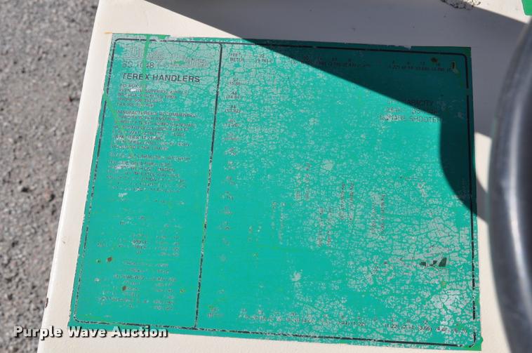 image for item G7481 Terex SS1048 telehandler