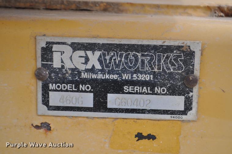 image for item G7482 Rexworks 460G Maxigrind horizontal grinder