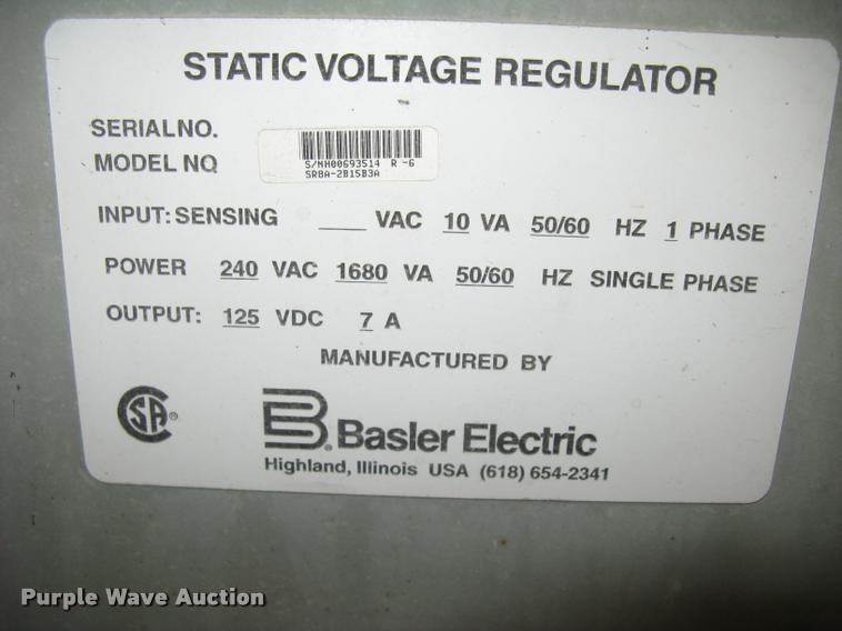 image for item J2760 Generator