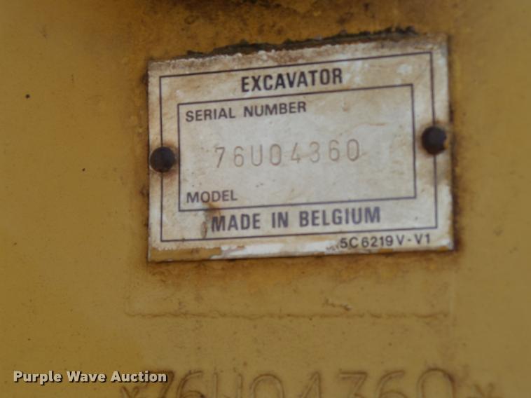 image for item K1132 1984 Caterpillar 225 excavator