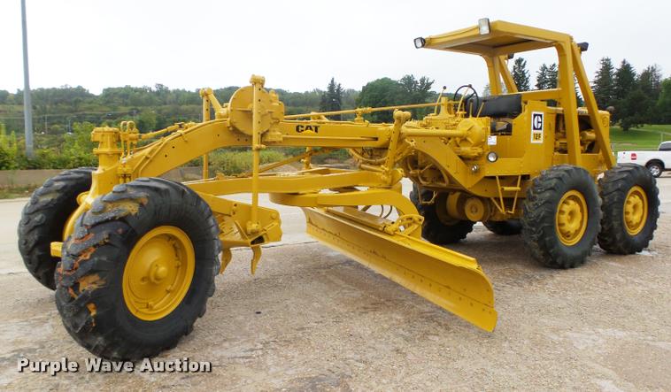 image for item K1485 Caterpillar 12E rigid frame motor grader