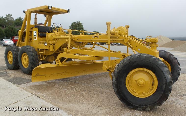 image for item K1485 Caterpillar 12E rigid frame motor grader