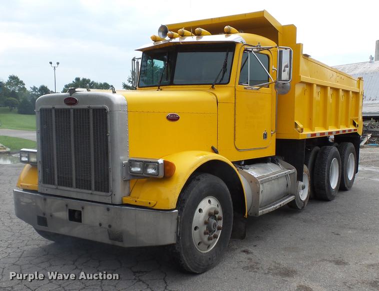 image for item K3472 1989 Peterbilt 379 dump truck