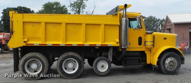 image for item K3472 1989 Peterbilt 379 dump truck
