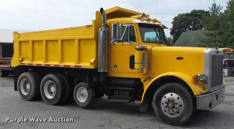 image for item K3472 1989 Peterbilt 379 dump truck