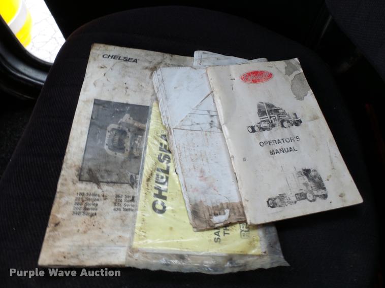 image for item K3472 1989 Peterbilt 379 dump truck