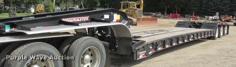 image for item K4207 2014 Towmaster T-110DTG lowboy equipment trailer