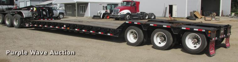image for item K4207 2014 Towmaster T-110DTG lowboy equipment trailer