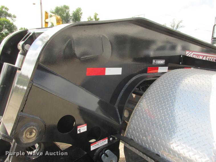 image for item K4207 2014 Towmaster T-110DTG lowboy equipment trailer