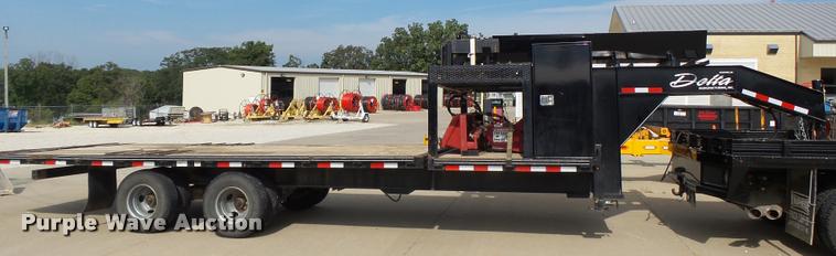 image for item K5695 2012 Delta tilt deck equipment trailer