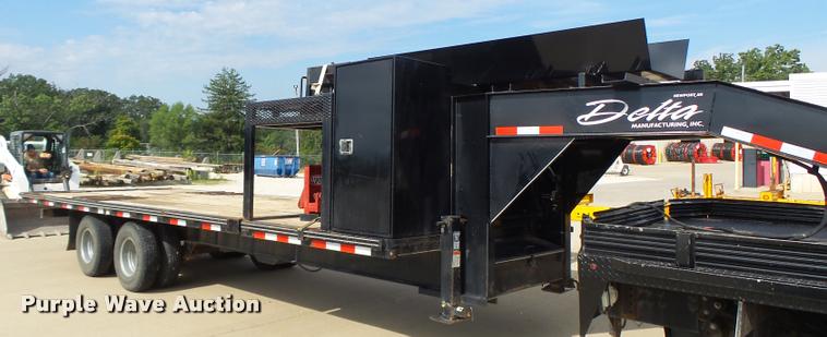 image for item K5695 2012 Delta tilt deck equipment trailer