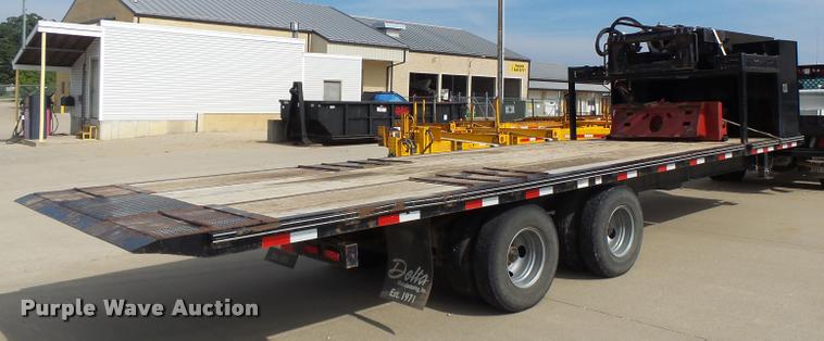 image for item K5695 2012 Delta tilt deck equipment trailer