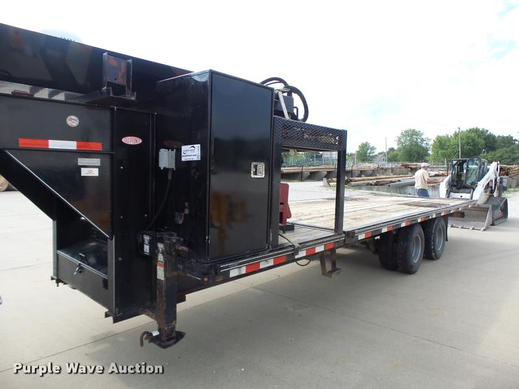 image for item K5695 2012 Delta tilt deck equipment trailer