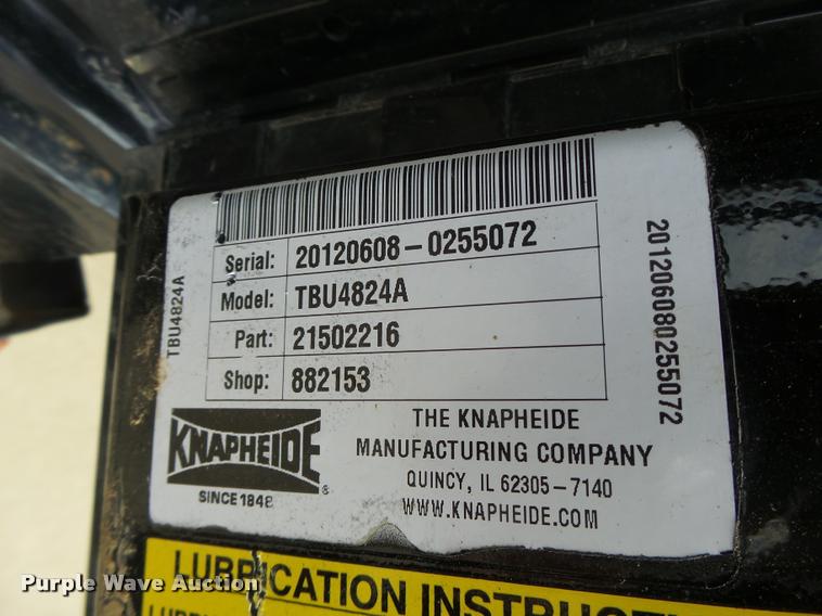 image for item K5695 2012 Delta tilt deck equipment trailer