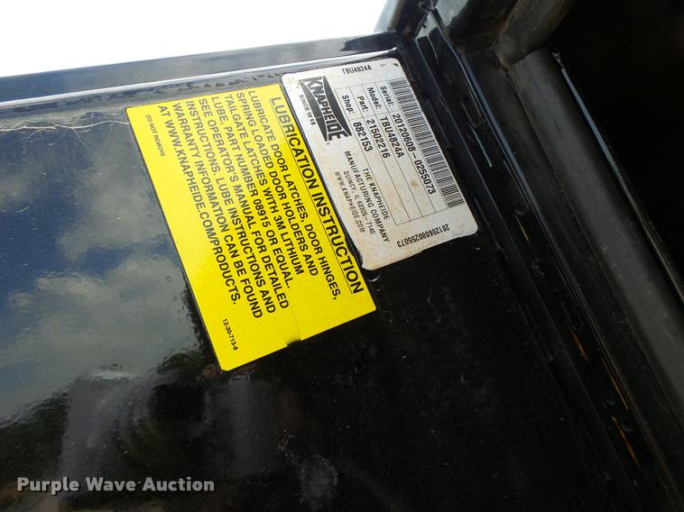 image for item K5695 2012 Delta tilt deck equipment trailer