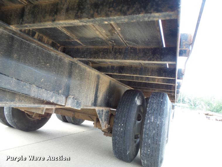 image for item K5695 2012 Delta tilt deck equipment trailer