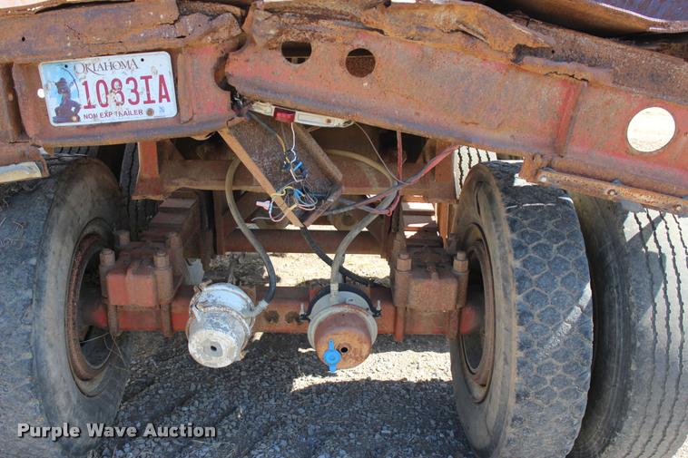 image for item L4786 1979 Fruehauf DP4-M-24 end dump trailer