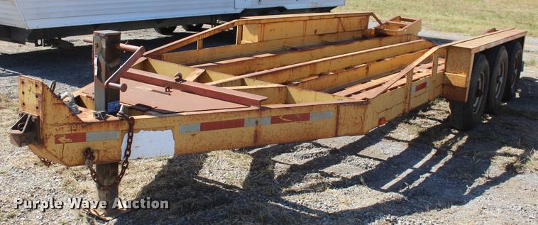 image for item L4787 1996 Strace TT equipment trailer