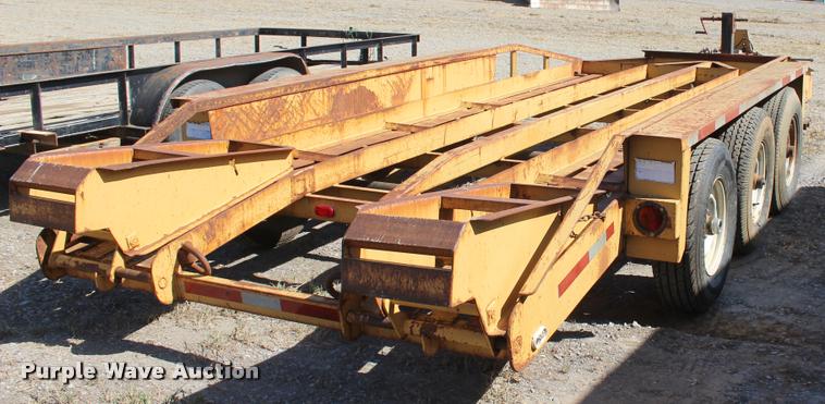 image for item L4787 1996 Strace TT equipment trailer